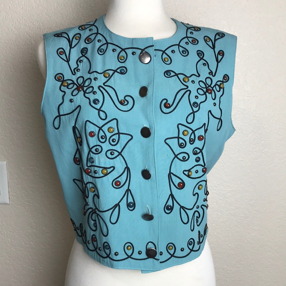 Double D Ranch Wear Embellished Vest